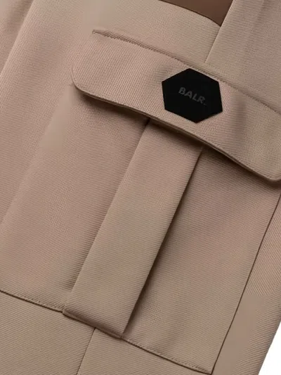 Balr. Cargo-panelled Sweatpants In Neutral