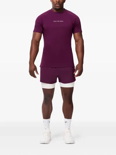 Squatwolf Statement Raglan T-shirt In Purple
