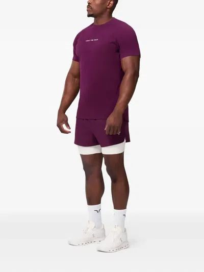 Squatwolf Statement Raglan T-shirt In Purple