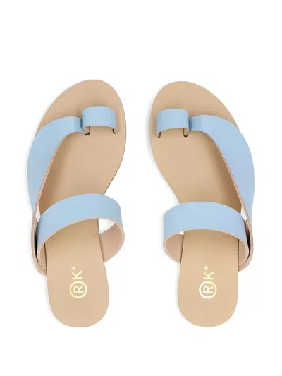 Rk Nejdi Toe-strap Sandals In Blue