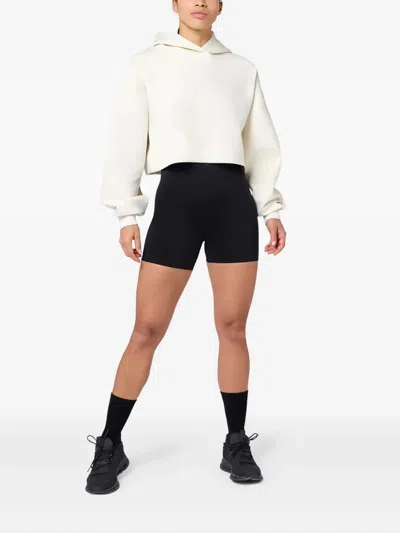 灯笼袖短款连帽衫