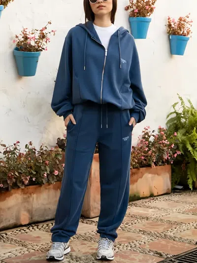 Homies Marbella Drawstring-panelled Track Pants In Blue