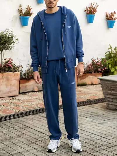 Homies Marbella Drawstring-panelled Track Pants In Blue