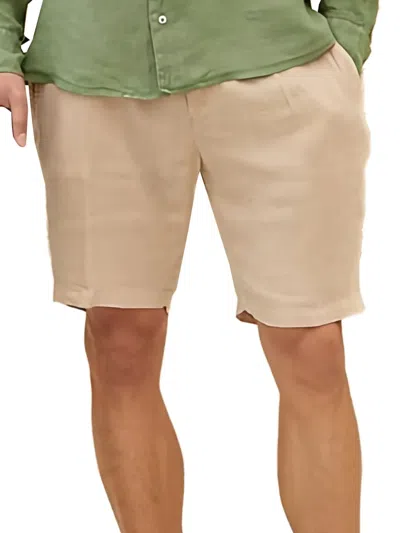 Manebi Positano Drawstring Shorts In Neutral