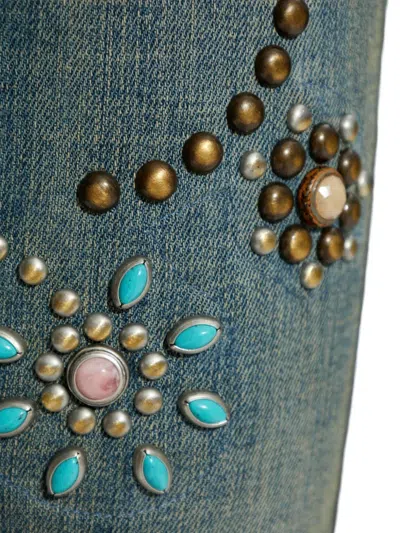 Dsquared2 Jeans With Belt Loops In Blue