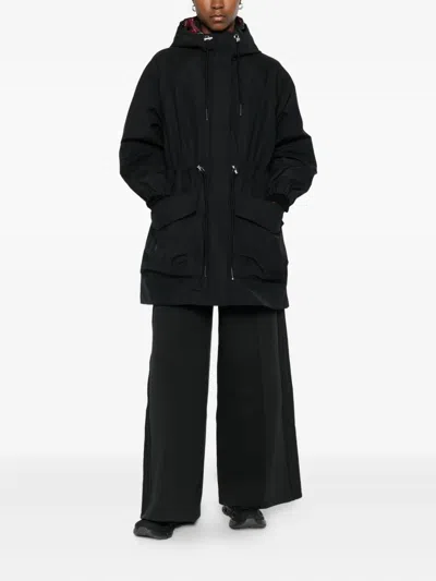 Moose Knuckles Hooded Jacket In Black