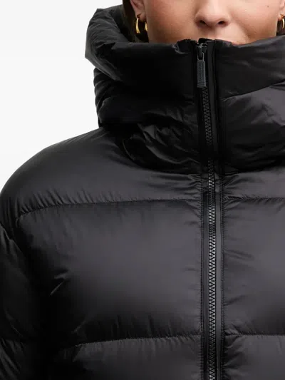 Bomboogie Riga Hooded Puffer Jacket In Black
