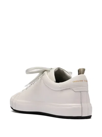 Officine Creative Lace-up Leather Sneakers In Neutral