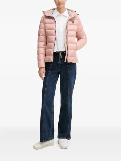 Blauer Caroll Hooded Padded Jacket In Pink