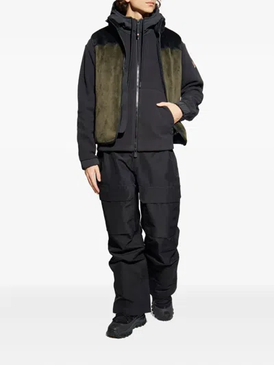 Moncler Grenoble Outwear Waistcoats In Green