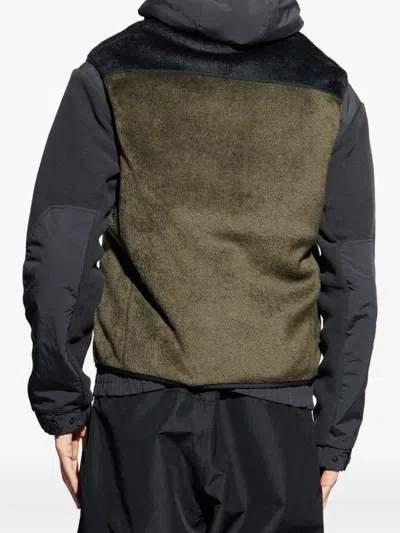 Moncler Grenoble Outwear Waistcoats In Green