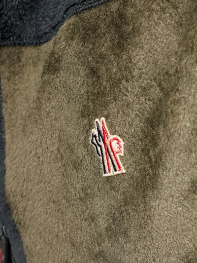 Moncler Grenoble Outwear Waistcoats In Green