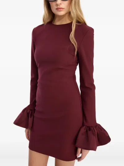 Rotate Birger Christensen Rotate Birgerchristensen Mini Dress In Red