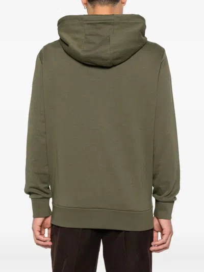 Moncler Zip-fastening Hoodie In Green
