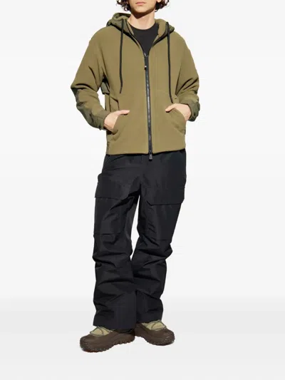 Moncler Padded Gore-tex Ski Bib Sleeveless Jumpsuit In Black