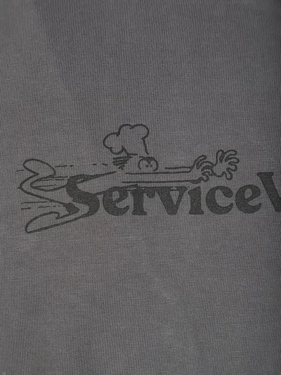 Service Works Logo T-shirt In Black