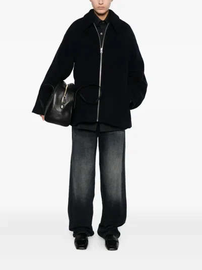 Samsoe & Samsoe Point-collar Jacket In Black