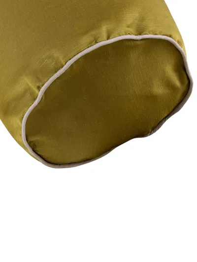 Frette Allure Piped Neck Roll In Green