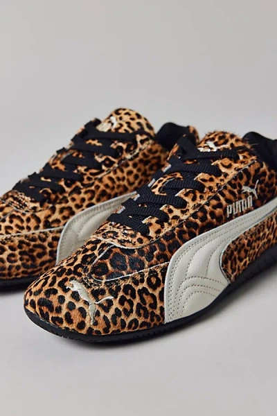 Puma Leopard-print Sneakers In Multi