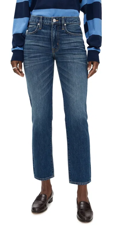 Slvrlake Amber Jeans Santa Cruz In Blue