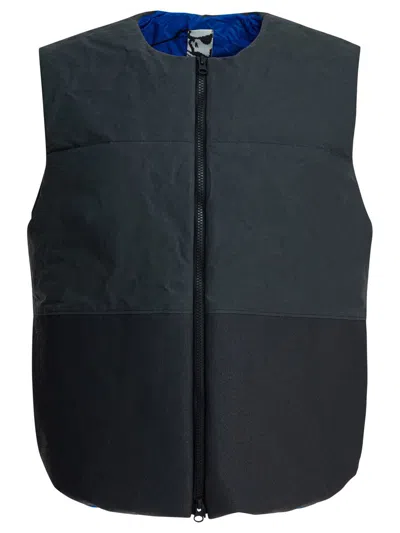 Gr10k Zip Padded Coat In Green