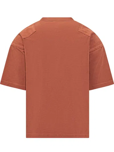 Dsquared2 T-shirt Logo Caten Bro  In Brown