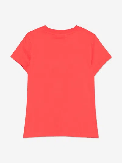 Moschino Kids Seasonal Teddy T-shirt In Red