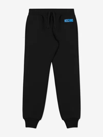 Moschino Kids Logo Tracksuit In Black
