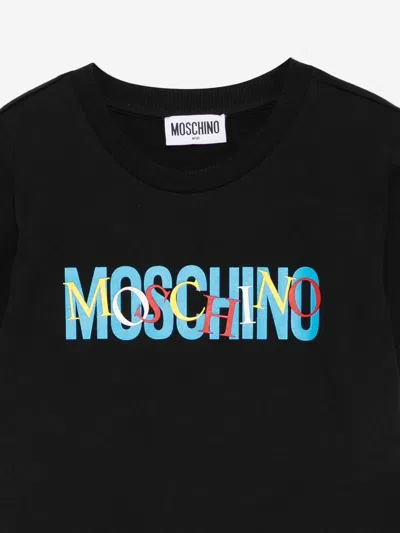Moschino Kids Logo T-shirt In Multi