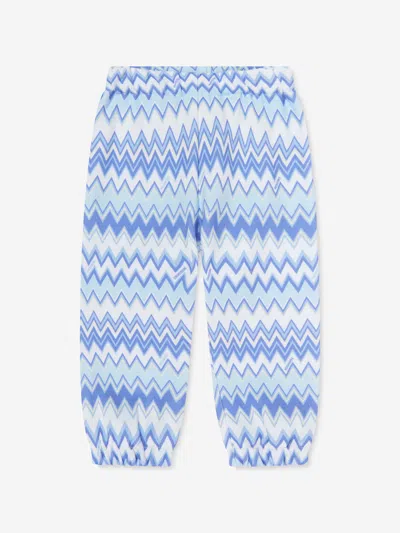 Missoni Baby Boys Zigzag Tracksuit In Blue