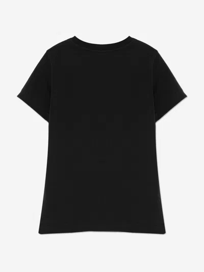 Moschino Kids Logo T-shirt In Black
