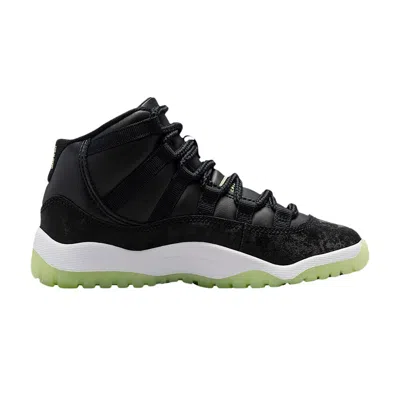 Pre-owned Air Jordan 11 Retro Ps 'black Dark Raisin' | Grey | Kid's Size 2 In Gray