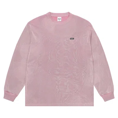 Pre-owned Palace Lenticular Long-sleeve 'grey/pink' | Men's Size L In Gray