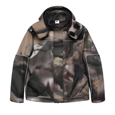 Pre-owned Stussy X Nike Primaloft Utility Jacket 'multiclor' | Multi-color | Men's Size M