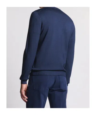 Fay Suéter Cuello Redondo - Azul In Blue