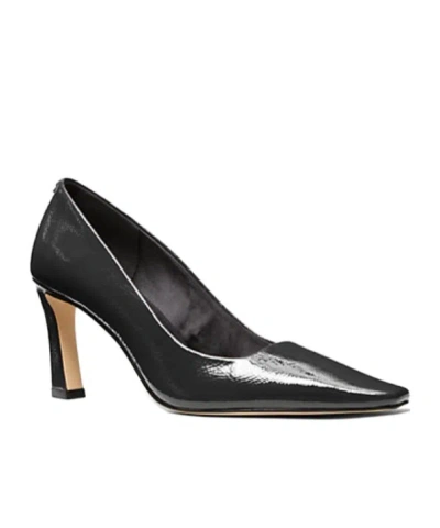 Michael Kors Dorothy Flex Leather Pumps In Black