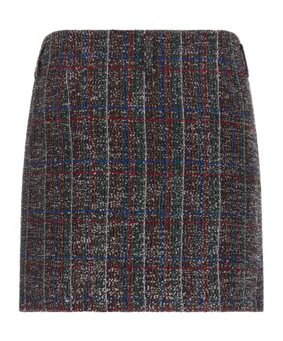 Missoni High Waist Mini Skirt With Sequin Embellishment In Multi