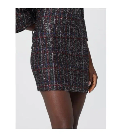 Missoni High Waist Mini Skirt With Sequin Embellishment In Multi