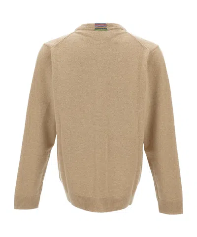 Ps By Paul Smith Ps Paul Smith V-neck Knitted Cardigan In Brown