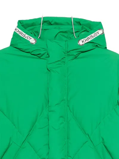 HOODED QUILTED JACKET