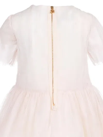 花卉贴花连衣裙