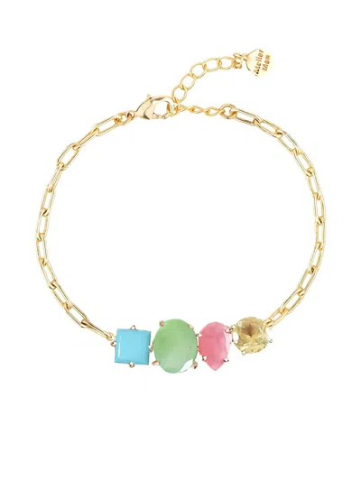 14K黄金 SUGAR POP 多宝石手链