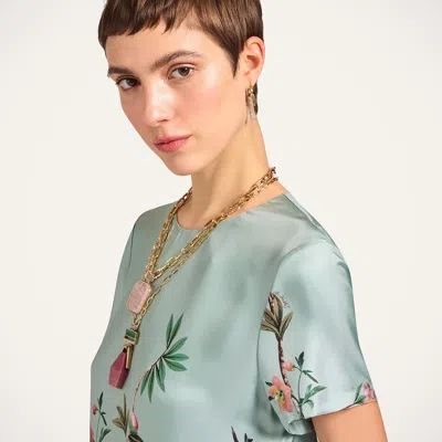 La Doublej Swing Dress In Green