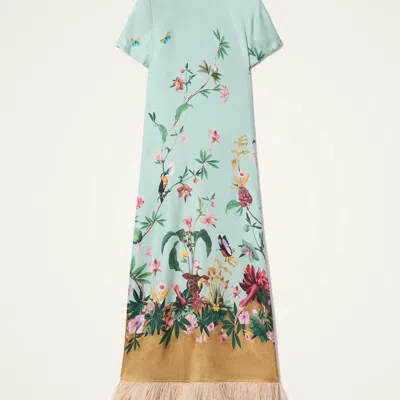 La Doublej Swing Dress In Green