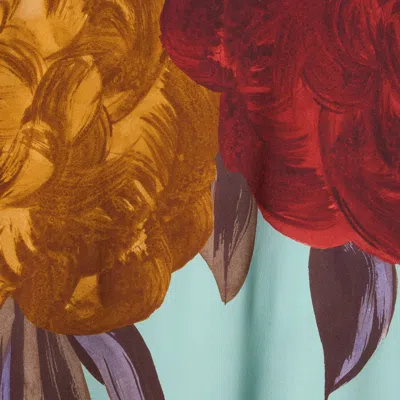 La Doublej Long Sleeve Swing Dress In Blue