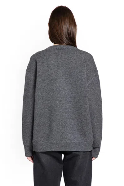 Studio Nicholson Grey Double Wool And Cashmere Moray Sweater In Gray