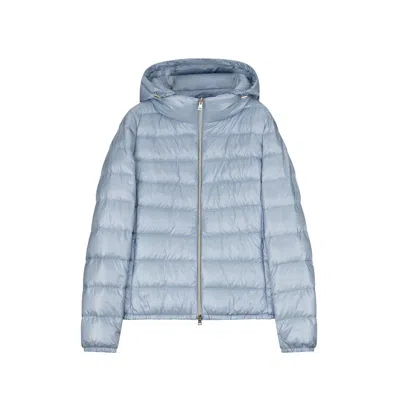 Herno Reversible Goose-down Puffer Jacket In Blue