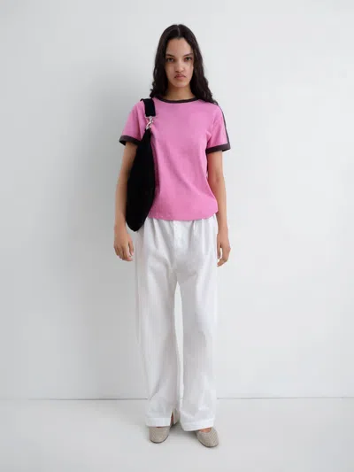 Gimaguas Diego T-shirt Woman Pink In Pink