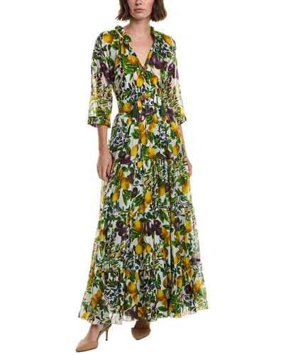 Samantha Sung Eva Maxi Dress In Multi