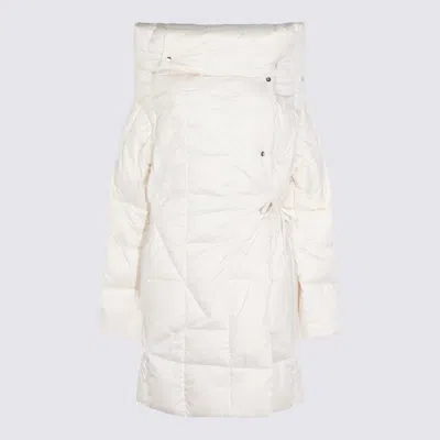 Add White Down Jacket In White